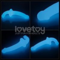Lovetoy Doppeldildo Lumino Play mit blauem Licht 10,5", Bild 10
