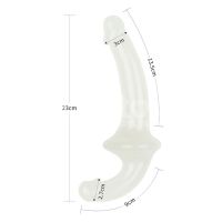 Lovetoy Doppeldildo Lumino Play mit blauem Licht 10,5", Bild 13