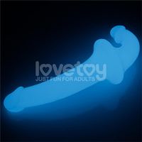 Lovetoy Doppeldildo Lumino Play mit blauem Licht 10,5", Bild 5