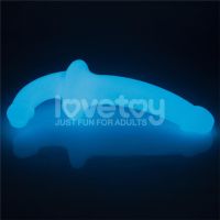 Lovetoy Doppeldildo Lumino Play mit blauem Licht 10,5", Bild 7