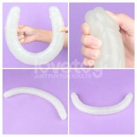 Lovetoy Doppeldildo Lumino mit blauem Licht 18,5", Bild 6