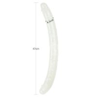 Lovetoy Doppeldildo Lumino mit blauem Licht 18,5", Bild 8