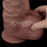 Lovetoy Dildo XXL 10,5" mit zwei Schichten (Schwarz), Bild 10