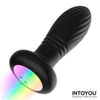 IntoYou Tainy stoßender Analplug mit LED-Beleuchtung