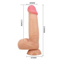 Baile Najm realistischer Dildo mit verschiebbarer Haut 21,8 cm, Bild 9