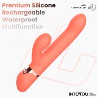 IntoYou Mindy Vibrator mit auf- und abgleitendem Perlenring und Finger, Bild 4