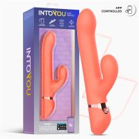 IntoYou Mindy Vibrator mit auf- und abgleitendem Perlenring und Finger