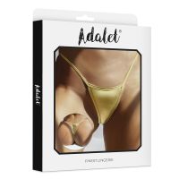 Adalet Lingerie Daphne klassischer String (Gold), Bild 3