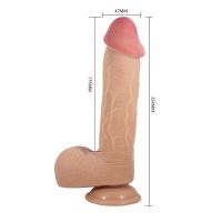 Baile Emeka Dildo mit verschiebbarer Haut 9,2", Bild 8