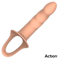 Action Strap-on mit hohlem Dildo, 4-5 cm dick, Bild 5