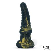 Legend Twistor Fantasy-Dildo aus Liquid Silicone 17,6 cm