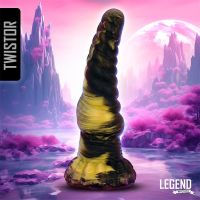 Legend Twistor Fantasy-Dildo aus Liquid Silicone 17,6 cm, Bild 7