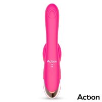 Action Antony Vibrator mit doppeltem Klopfen und wackelndem Finger