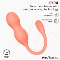 IntoYou Kyra Beckenbodentrainer mit Drucksensor (Koralle), Bild 9