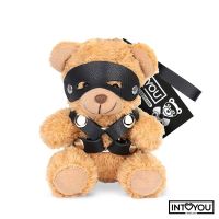 IntoYou Bearly Schlüsselanhänger, BDSM-Teddybär mit Brustharness