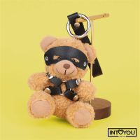 IntoYou Bearly Schlüsselanhänger, BDSM-Teddybär mit Brustharness, Bild 2
