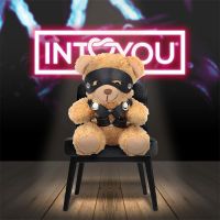 IntoYou Bearly Schlüsselanhänger, BDSM-Teddybär mit Brustharness, Bild 4