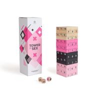 Secret Play Holzspiel Tower of Sex (mehrsprachig inkl. Deutsch)