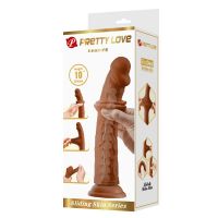 Pretty Love Sharife Dildo mit verschiebbarer Haut 25 cm, Bild 9
