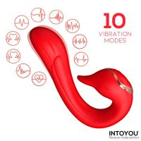 IntoYou Swana Vibrator mit leckender Zunge und verstellbarem Winkel, Bild 4