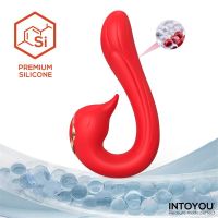 IntoYou Swana Vibrator mit leckender Zunge und verstellbarem Winkel, Bild 5