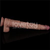 Lovetoy biegsamer Dildo XXL 16", zwei Schichten, hautfarben, Bild 5