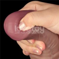 Lovetoy biegsamer Dildo XXL 16", zwei Schichten, hautfarben, Bild 7