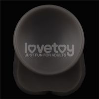 Lovetoy biegsamer Dildo XXL 14,5", zwei Schichten, dunkelbraun, Bild 9