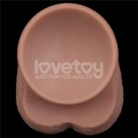 Lovetoy biegsamer Dildo XXL 14,5", zwei Schichten, hautfarben, Bild 9
