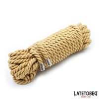 LateToBed Bondage-Seil mit Metalldetails 10 m
