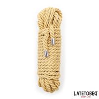 LateToBed Bondage-Seil mit Metalldetails 10 m, Bild 3