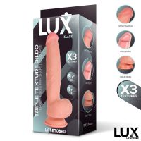 Lux Klaus Triple Density Dildo mit Hoden 9,4"