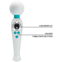 Pretty Love Skyler Wand-Massagestab mit Digitaldisplay (Weiß), Bild 9