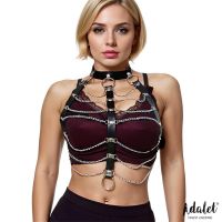 Adalet Lingerie Hilda Brustharness mit Kette, One Size, Bild 3