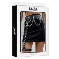 Adalet Lingerie Coral Hüftharness mit Beinring und Kette, One Size, Bild 2
