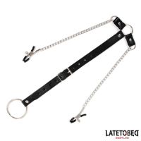 LateToBed Nippelklemmen mit verstellbarem Band, Bild 2