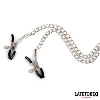 LateToBed Nippelklemmen mit verstellbarem Band, Bild 4