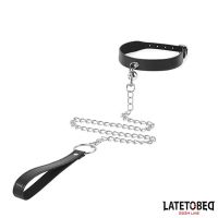 LateToBed Halsband mit Glöckchen und Leine, Bild 2