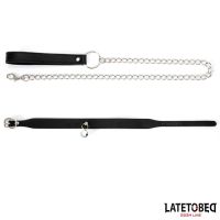 LateToBed Halsband mit Glöckchen und Leine, Bild 9