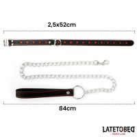 LateToBed Halsband mit Leine 52 cm, Bild 10