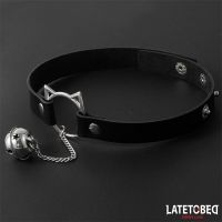 LateToBed Choker mit Katzenmützen-Reifen und Glocke, Bild 5