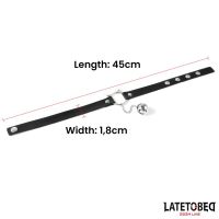LateToBed Choker mit Katzenmützen-Reifen und Glocke, Bild 7