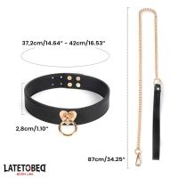 LateToBed 8-teiliges Leder-Bondage-Set mit Aufbewahrungskoffer, Bild 5