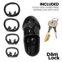 Domlock Keuschheitskäfig mit Innenschloss, Bild 5