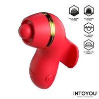 IntoYou Beeny Stimulator mit 4 Aufsätzen, Saugen und Klopfen