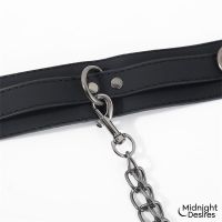 Midnight Desires Halsband und Fußfesseln mit Kette, Bild 6