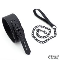 Midnight Desires Bondage-Set mit Halsband, Leine und Fesseln, Bild 6