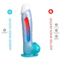 SilexD Angel Flüssigsilikon-Dildo blau 8", Bild 5