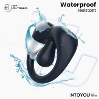 IntoYou Kenny Penisring mit Klitoris-Stimulator (Nachtblau), Bild 6
