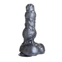 Creature Cocks Cyborg Cock stoßender und vibrierender Metall-Dildo, Bild 2